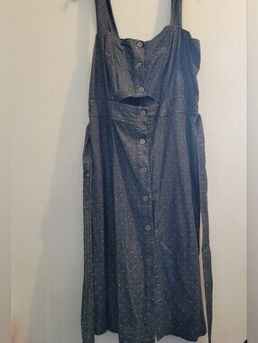 RACHEL Rachel Roy Denim Overall Dress